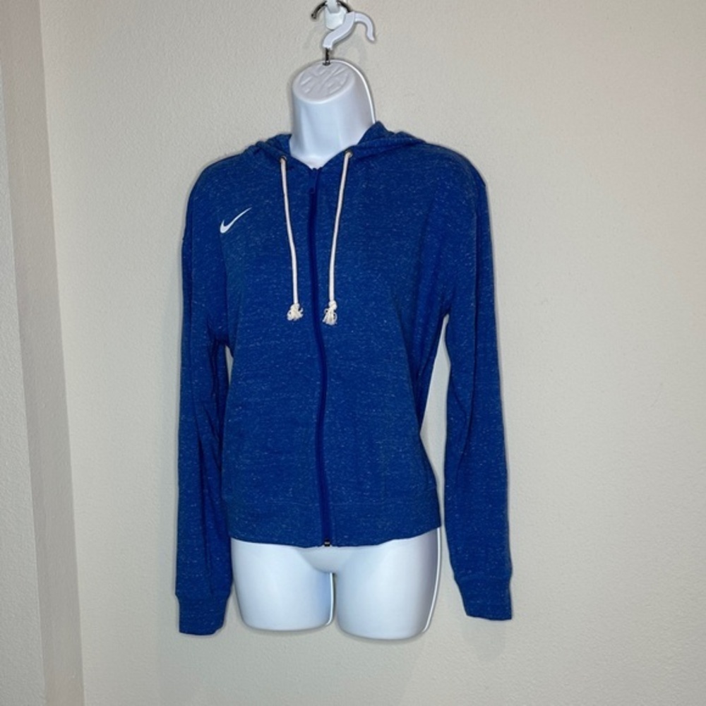 Nike Women's Blue Full-Zip Hoodie